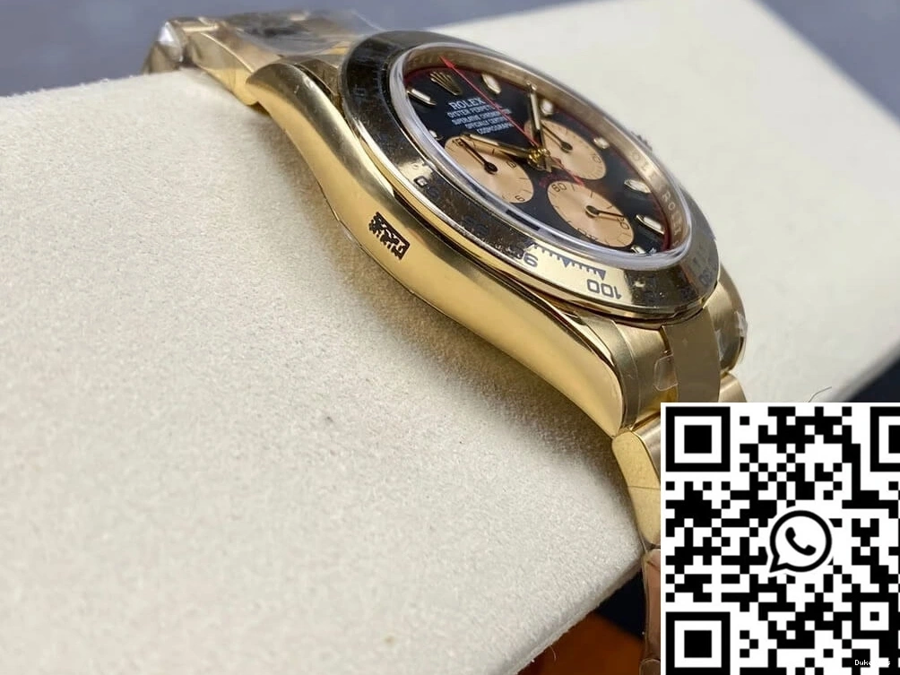 Gold M116508-0009 Clean Rolex Daytona Factory Yellow Cosmograph 1130